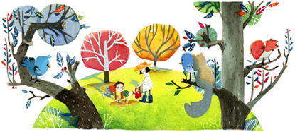 google afbeelding rond boomplantdag 2012